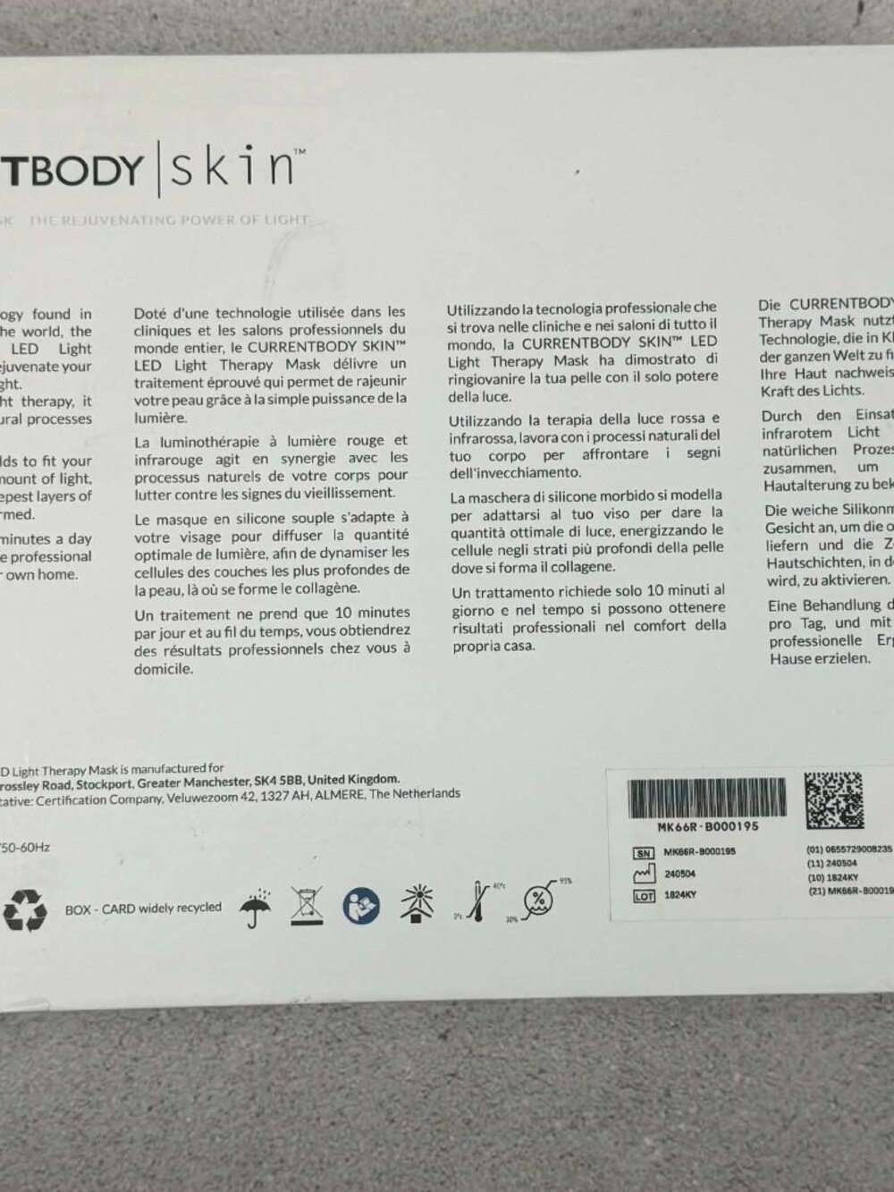 CurrentBody Skin LED Light Mask - Picture 6 of 13